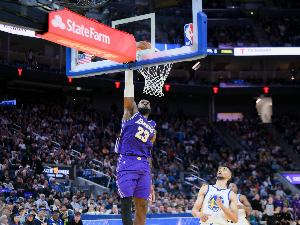 41岁了！詹姆斯本赛季场均快攻得分5.7分 锁定联盟第一