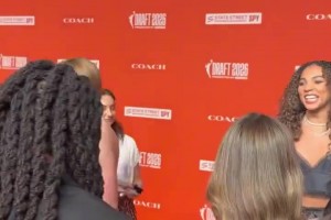 最强CP之一？雷霆卡森·华莱士的女友被WNBA选中，前来支持